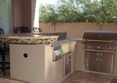 New Outdoor Kitchen